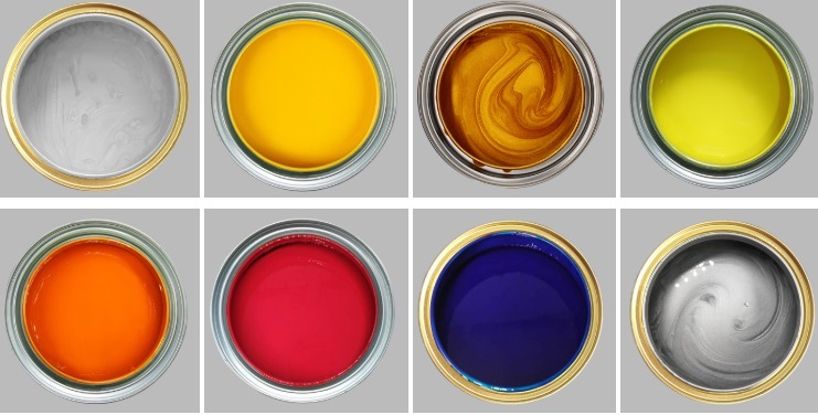 2K Solid Color Car Paint Fast Dry Thinner Putty with Fast Dry Hardener Mirror Effect Car Paint