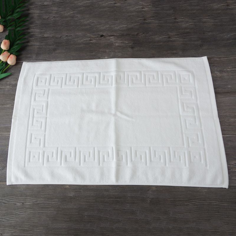 Customized Promotional Cotton Gift Bath Mat Bathroom