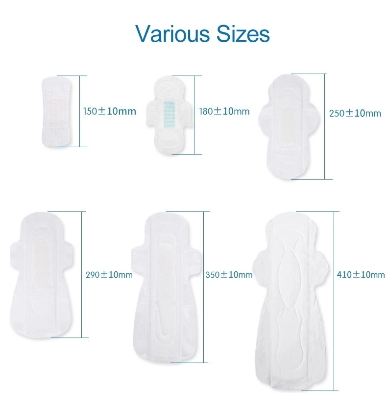 China Factory OEM High Quality Organic Cotton Women/Lady/Girl Sanitary Towel/Napkin/Pads