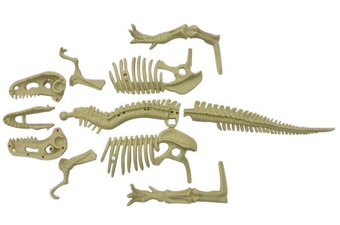 Dinosaur Excavations Kits-Unearth 3D Dinosaur Bones - T-Rex