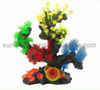 Colorful Aquarium Coral Decoration Large Artificial Coral for Tank