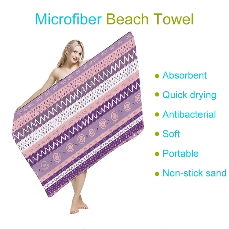 Turkish Towel Set 100% Cotton Bathroom Beach Towel - Absorbent Lightweight Quick Drying