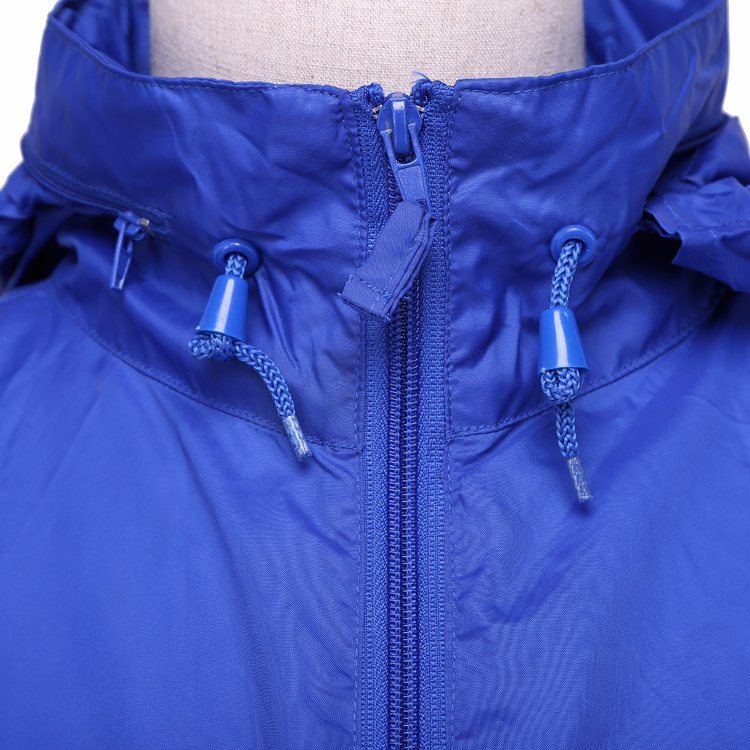 Kids Waterproof Hooded Zip-up Lightweight Rain Jacket