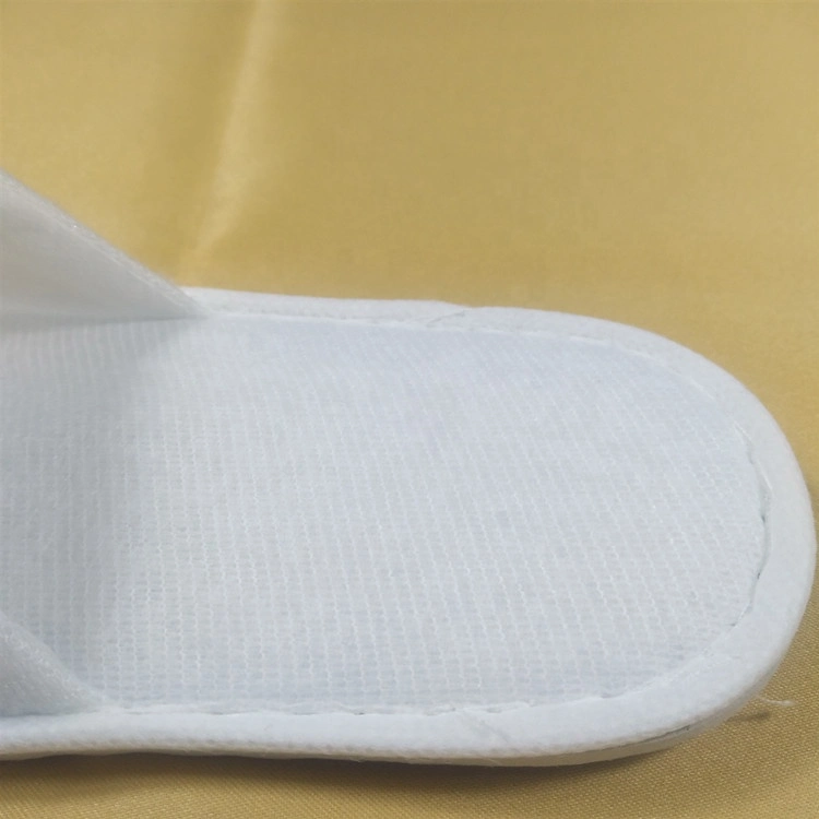 Fast Delivery Manufacture Cheap Hotel SPA Soft Terry Towelling Closed Toe Pull Plush Slippers