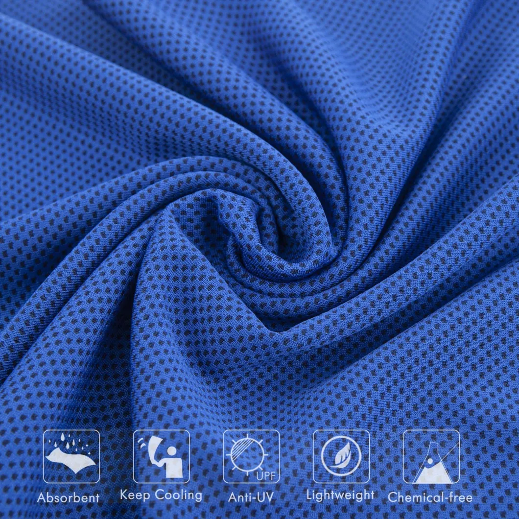 Cooling Towel, Ice Towel, Microfiber Towel, Soft Breathable Chilly Towel Stay Cool for Yoga, Sport, Gym, Workout, Camping, Fitness, Running