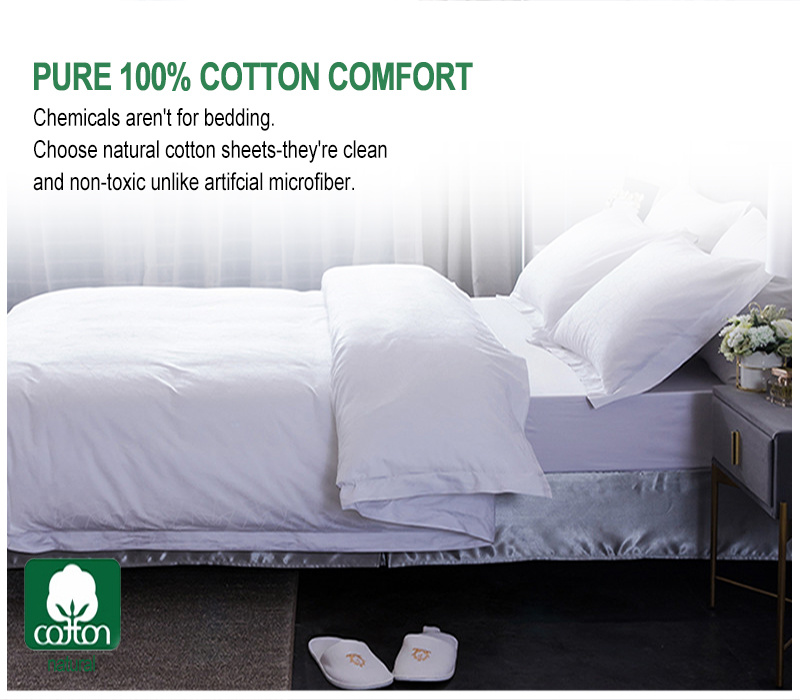 Hotel Really Soft Bedding Full 800 Thread Percale Egyptian Cotton