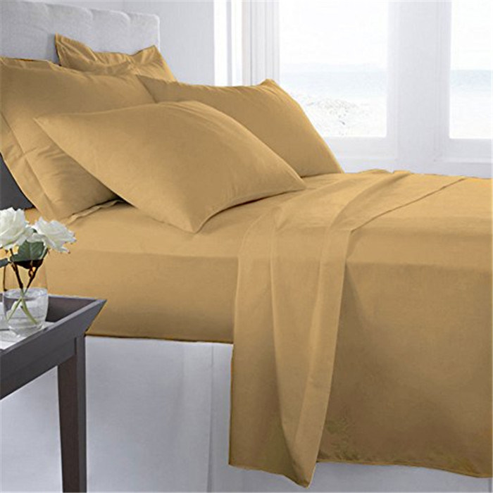 1000tc, 1200tc, 1500tc Soft Like Egyptian Cotton Microfiber Bed Sheet