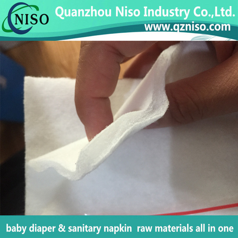Fluffy Sap Paper for Producing Ultra-Thin Type Sanitary Napkin
