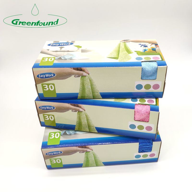 Greenfound Home Kitchen Bathroom Car Dust Cleaning Cloth Microfiber Towels