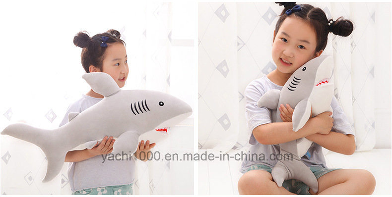 Wholesale Stuffed Plush Sea Animal Big Shark Toys