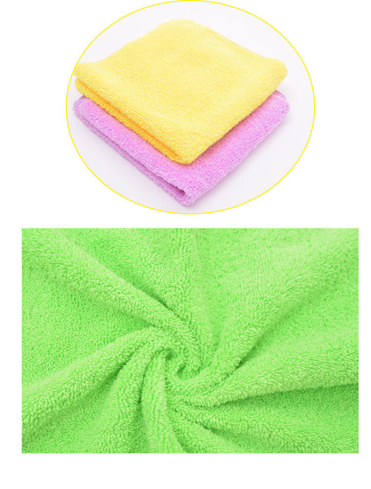 Hand Towel Striped Color Towel Microfiber Light Weight Thin Quick Dry Hand Bath Hair Gym