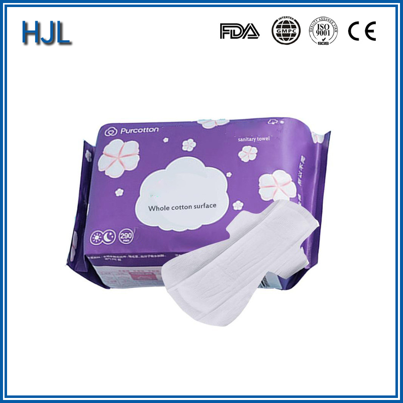Super Soft Overnight Period Pads Good Quality Sanitary Napkin290mm