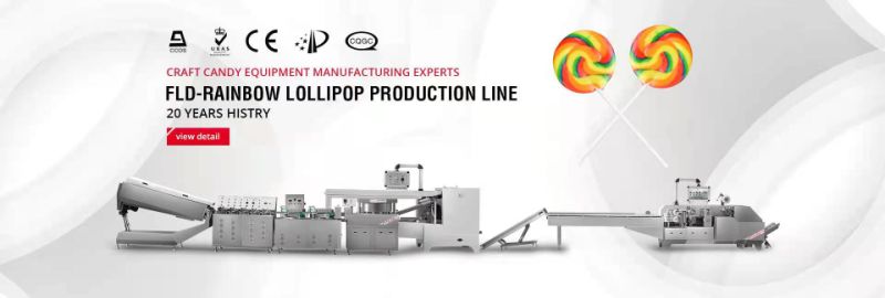 Fld-Rainbow Lollipop Production Line, Rainbow Lollipop Line