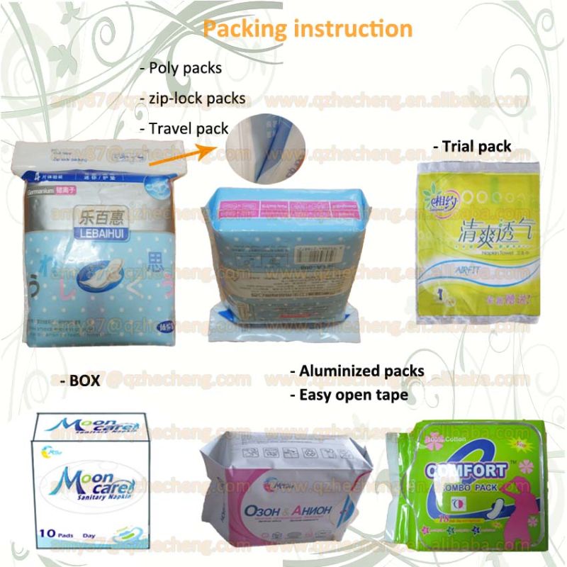 Dynamic Gift Box Anion Sanitary Napkin for Lady
