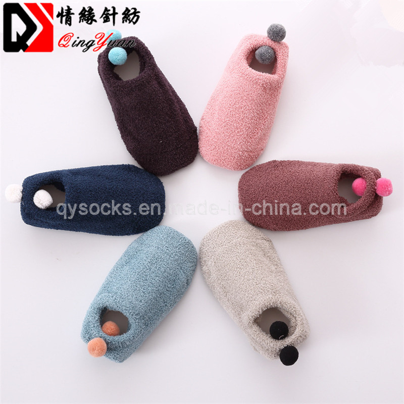 Bulk Wholesale Young Children Knitting and Towel Cute Ankle Socks