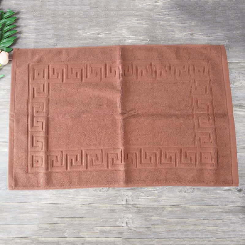 Customized Promotional Cotton Gift Bath Mat Bathroom