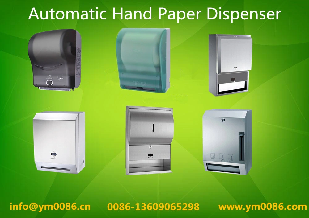 ABS N-Folded Hand Towel Dispenser V Fold Tissue Paper Dispenser