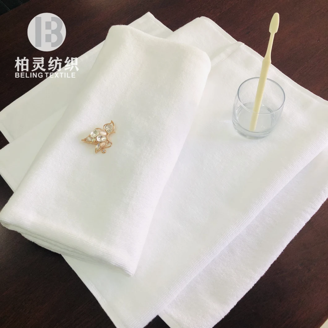 Cotton Bath Mat Towels White Color Soft Hand-Feeling Hotel Towels Quick Dry Bath Towel