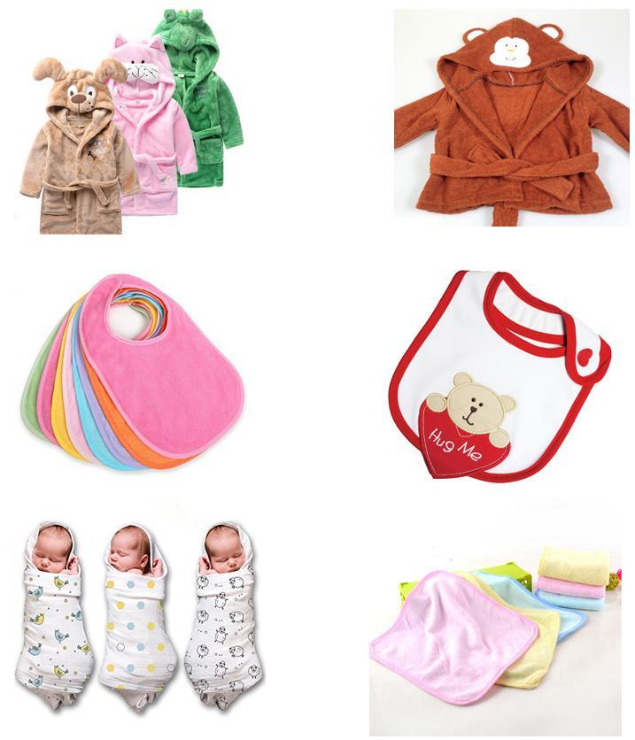 Wholesale Children Animal Bamboo Embroidered Hooded Towel Premium Baby Hooded Towel