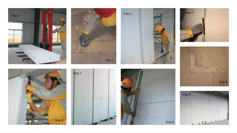 AAC Alc Lightweight External Wall Panel Lightweight Precast Concrete