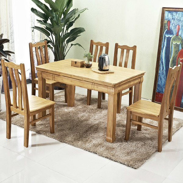 Bamboo Furniture Set Bamboo Dining Room Table Chair