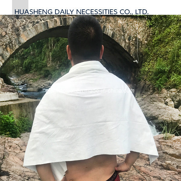 Nonwoven Cotton Bath Towel Beach Towel