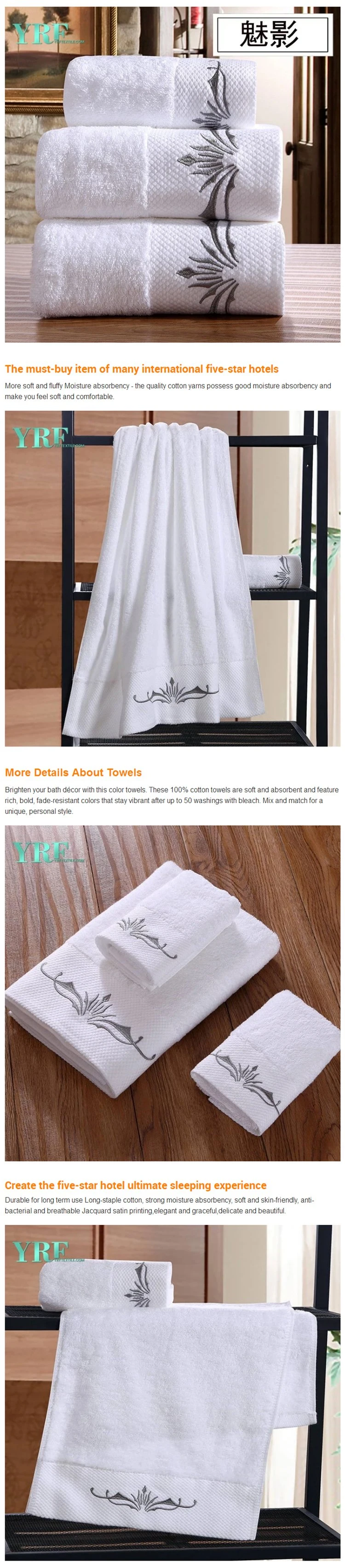 China Wholesale Thin White Cotton Bath Towels Luxury Gift Set Dobby Towel