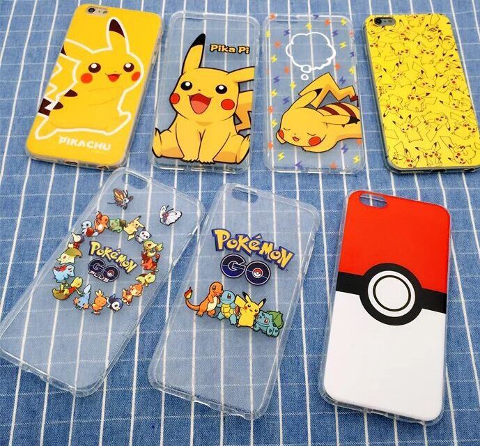 Pokemon Go Phone Cover Case with Pokemon Design