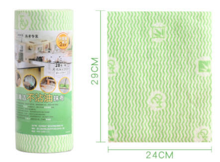 OEM 24*29cm 50PCS Kitchen Paper Towels Disposable Multipurpose Cleaning Towels Roll