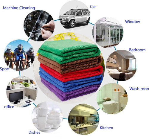 Multi Purpose Microfiber Towel Cloth Auto Detailing Microfiber Towels