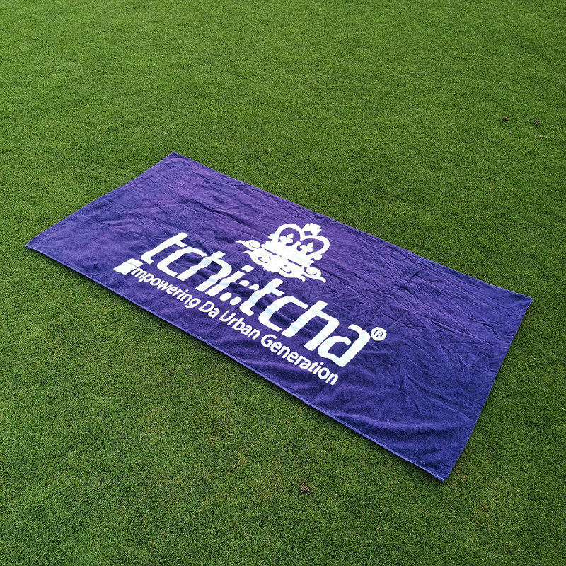 No Minimum Custom Microfiber Beach Towel Printed Beach Towel