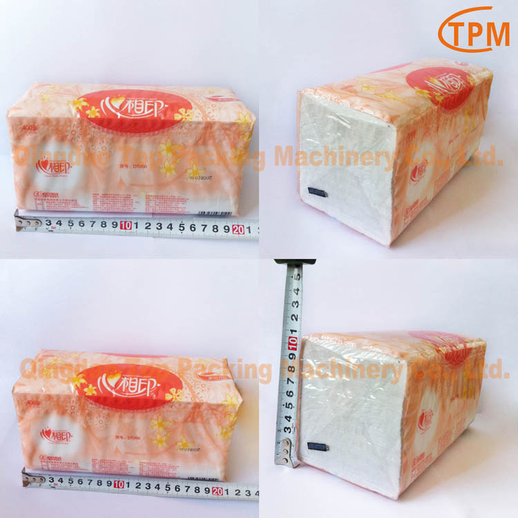 Soft Hand Towel Tissue Making Package Napkin Paper Packing Machine