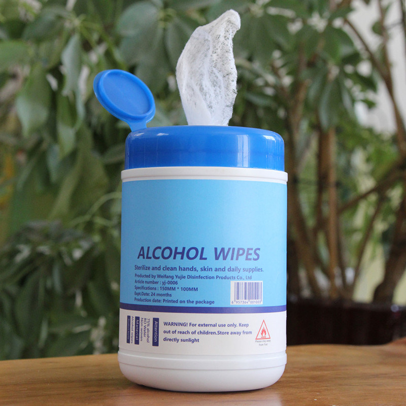 75% Alcohole Disposable Towel for Cleaning and Disinfecting RoHS/FDA