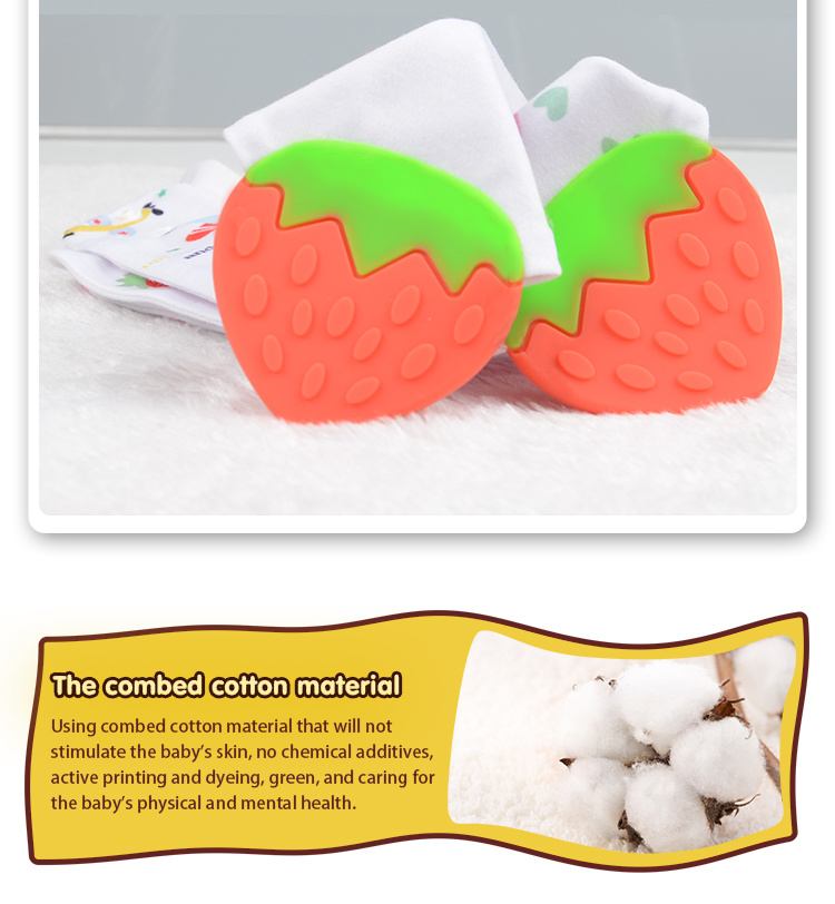 Cute Baby Slobber Towel Multifunctional Strawberry Baby Saliva Towel Baby Like Triangle Towel