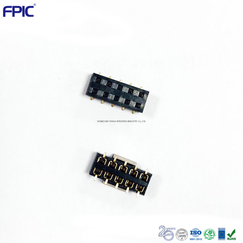 0.1" Pitch Female Header with Cap High-End Electronic Board Terminal