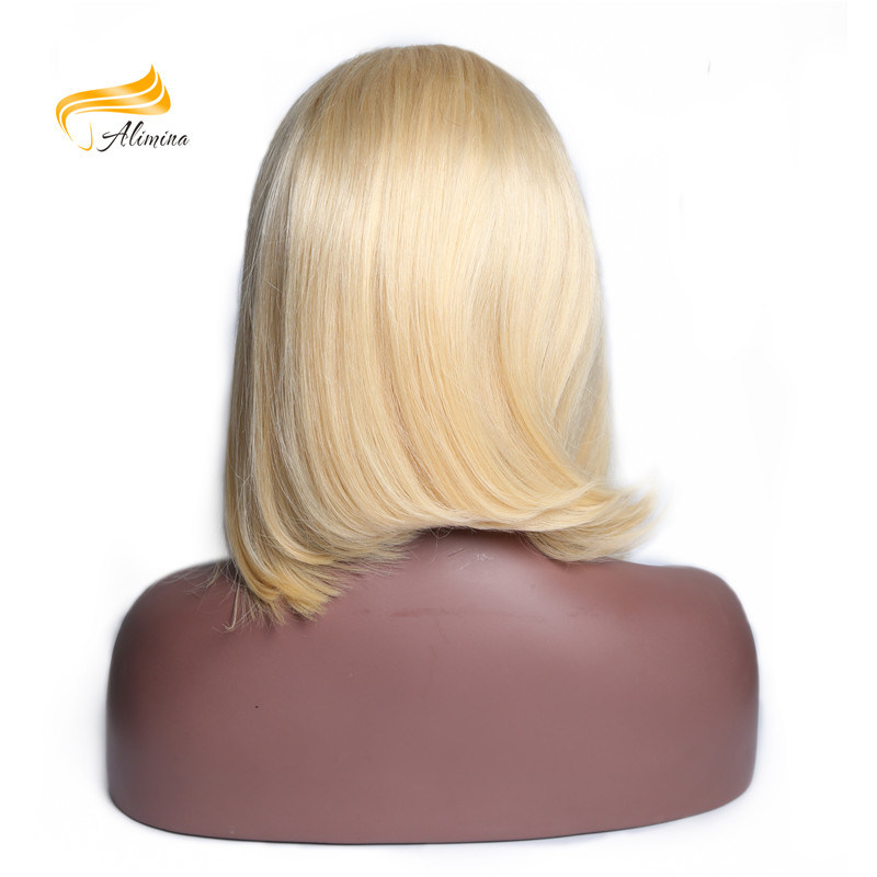 Soft and Smooth Thicker Short Full Lace Wig for White Women