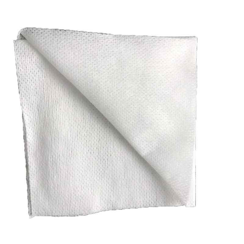 Plain Spunlace Non-Woven Fabric for Facial Towel in Stock
