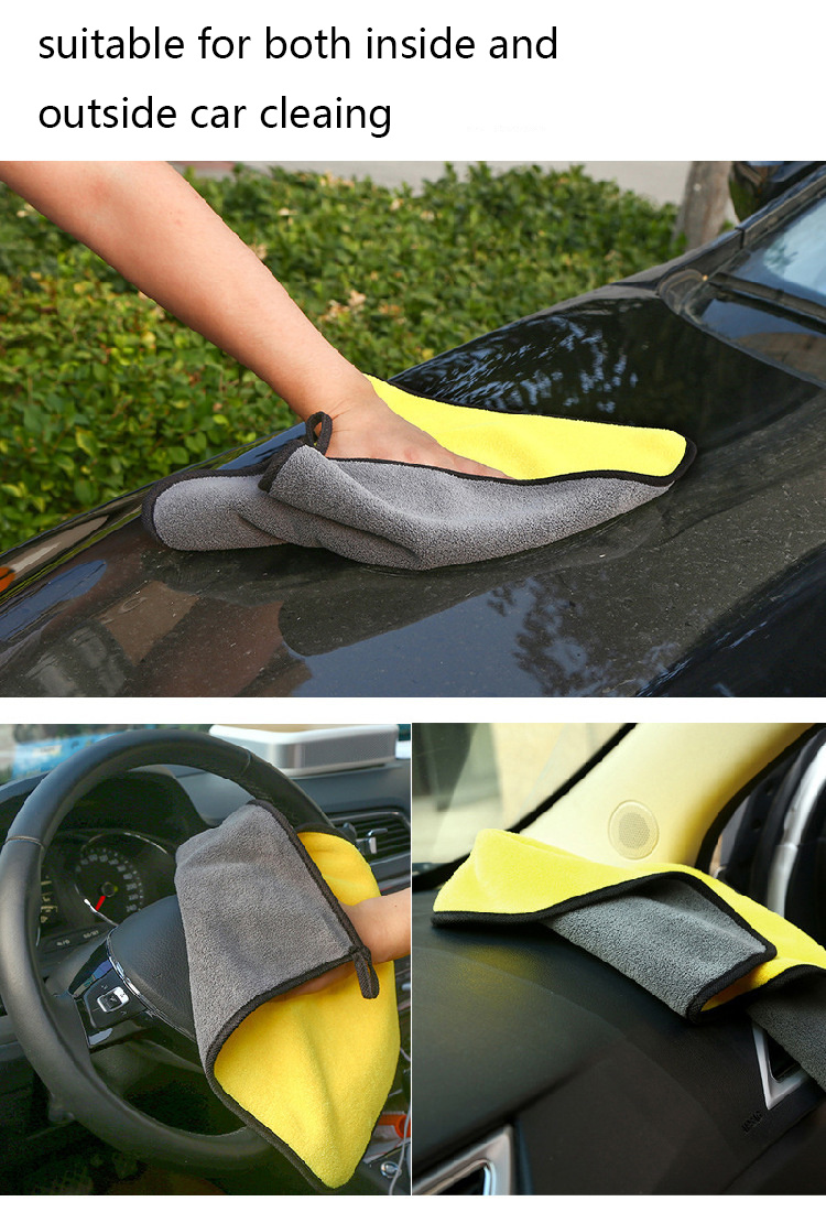 Scratch Free Polishing Custom Printed Towels Microfiber Towels Car Cleaning Towels