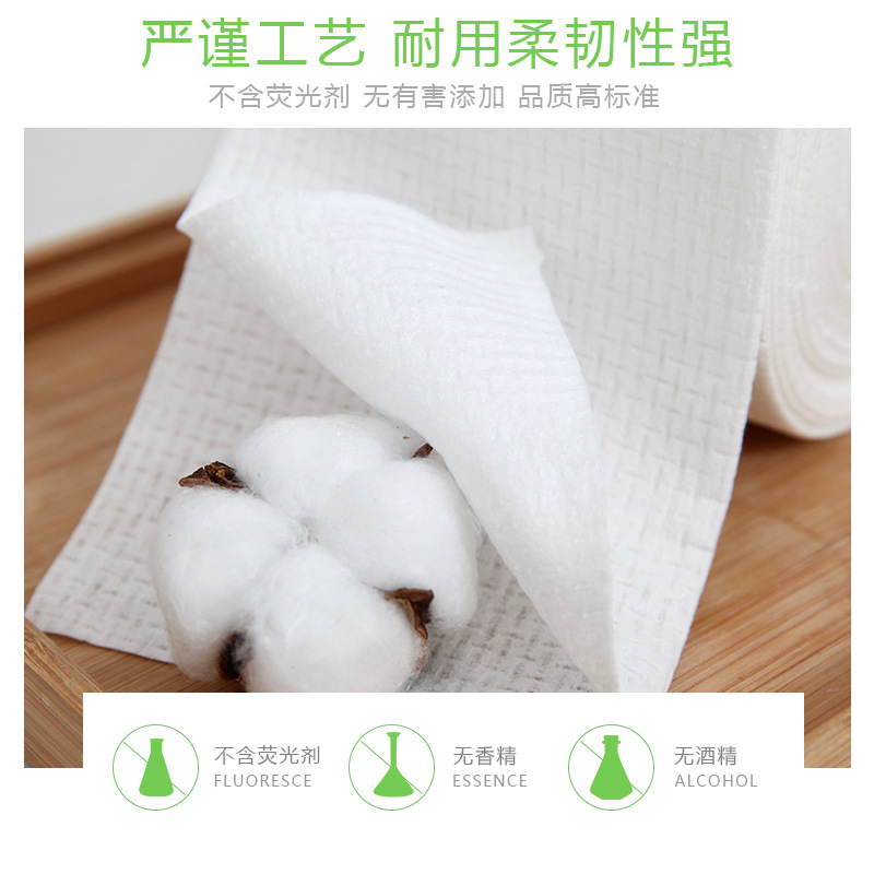 Hot Sale Nonwoven Disposable Facial Cleaning Towels Roll Towels Dry Wipes
