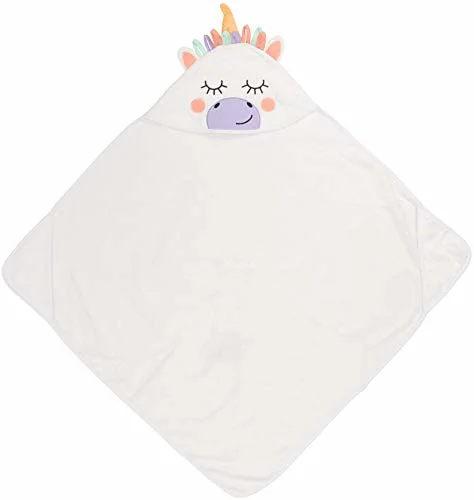 Posh Peanut Baby Hooded Towel - Cotton Infant Towel for The House, Beach, Pool – Super Soft Newborn Drying Bath Towel