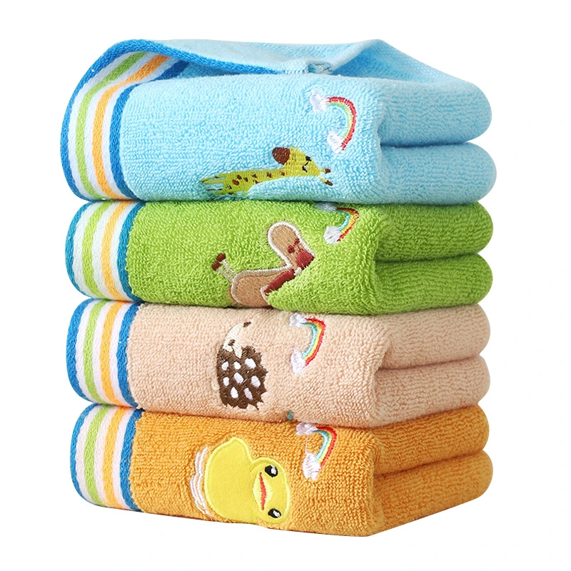 Wholesale Eco-Friendly 100% Cotton Hand Towel Bath Face Towel