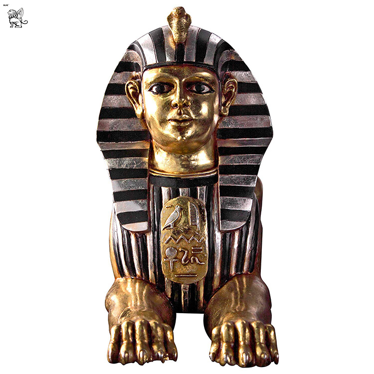 Egyptian Style Classic Sphinx Fiberglass Sculpture Fsy-95