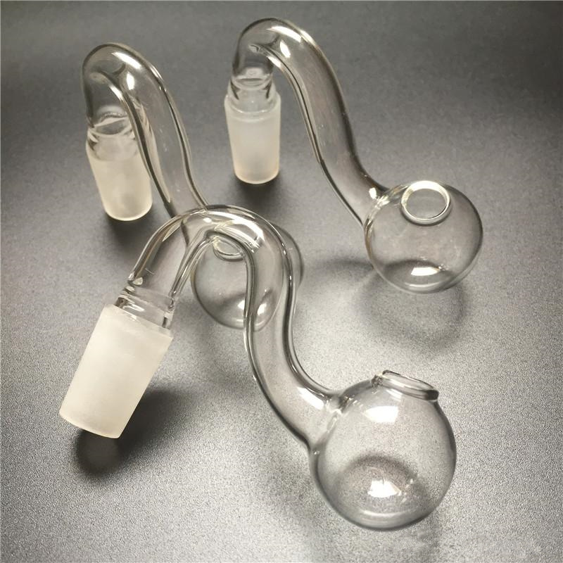 Clear Thick Pyrex Glass Oil Burner Water Pipes for Oil Rigs Glass Pipe Thick Big Bowls for Smoking