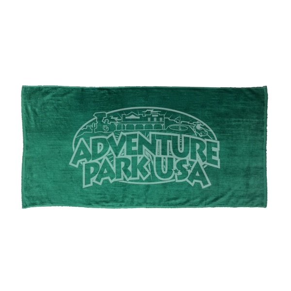 30X60 Velour Promotional Beach Towel 11 Lb