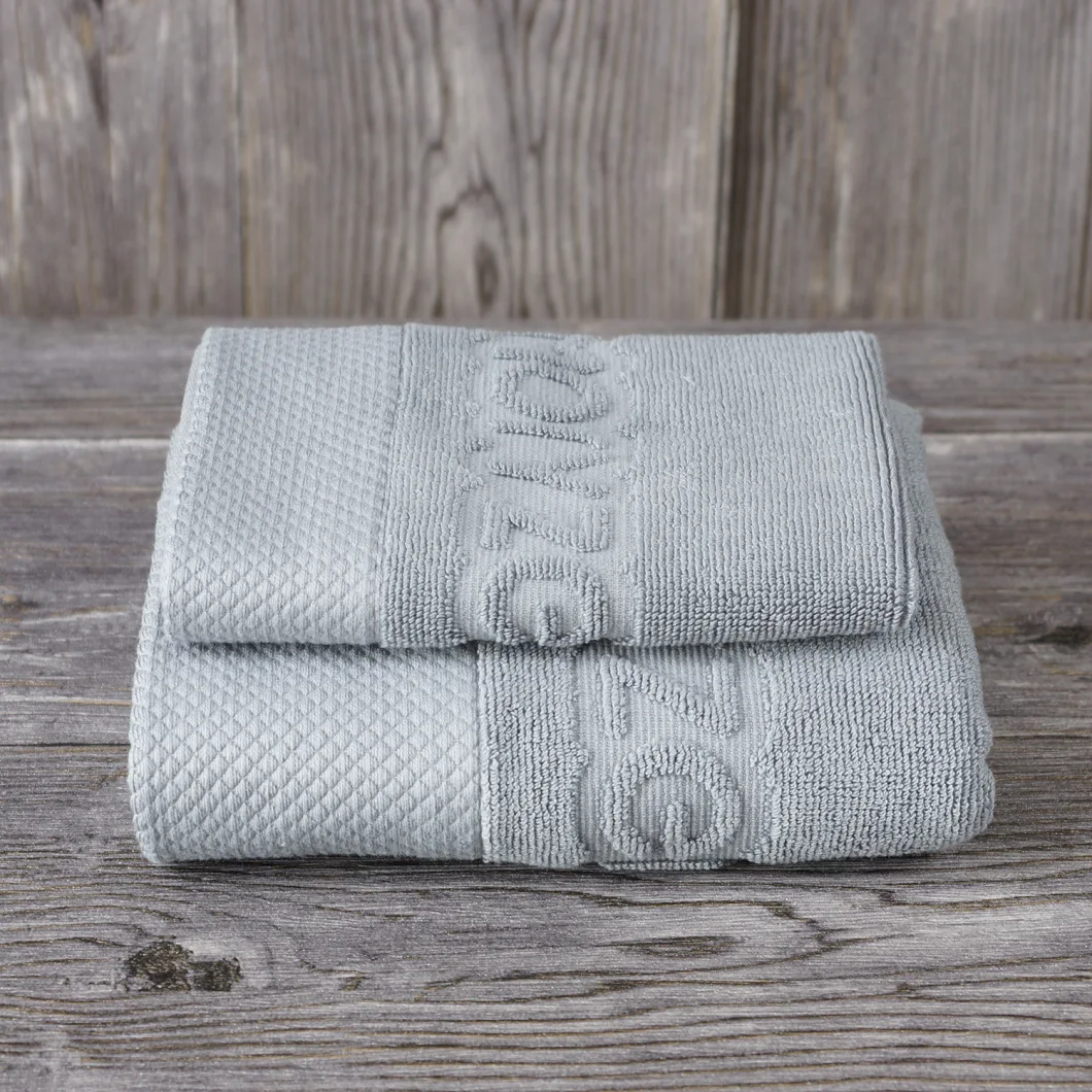 Comfortable Personalized Small Gift Face Hand Towels 100% Cotton Customized