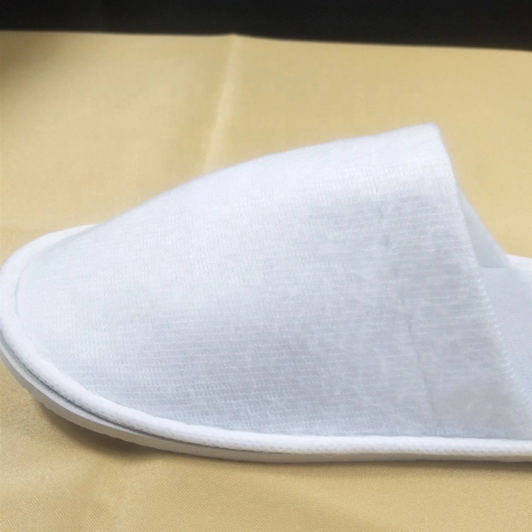 Fast Delivery Manufacture Cheap Hotel SPA Soft Terry Towelling Closed Toe Pull Plush Slippers