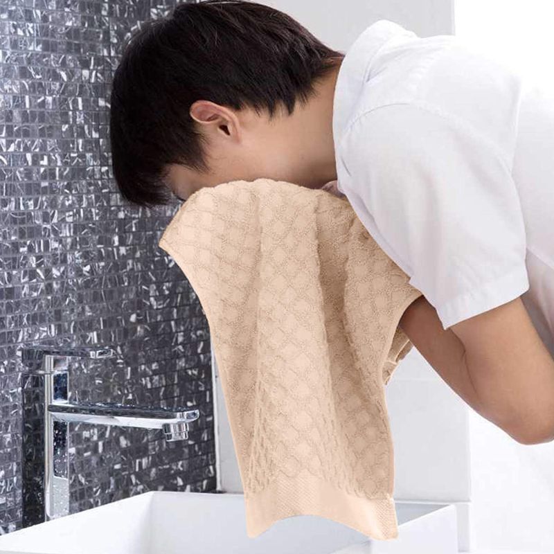 Highly Absorbent Hand Towels, 100% Cotton Quick-Dry Bath Towel