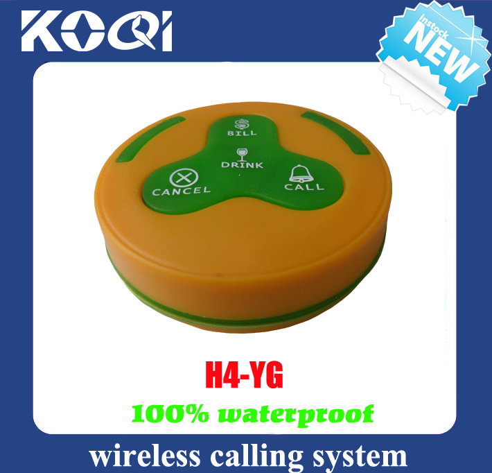 Wireless Guest Order Call System for Restaurant