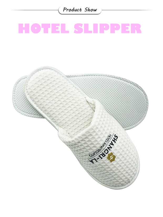 Hotel Amenities Slippers Hotel Terry Towel Slipper Factory SL003