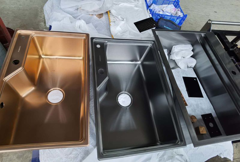 Cicel Water Tank Gold/Rose Gold Color Titanium Coating Equipment